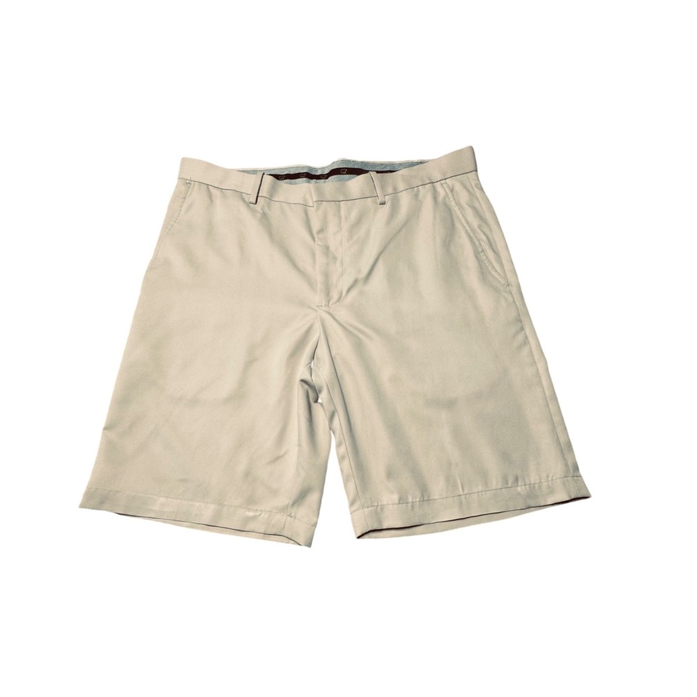 Jack Nicklaus Golf Shorts Mens 34 Performance Khaki Tan Old Money Quiet Luxury